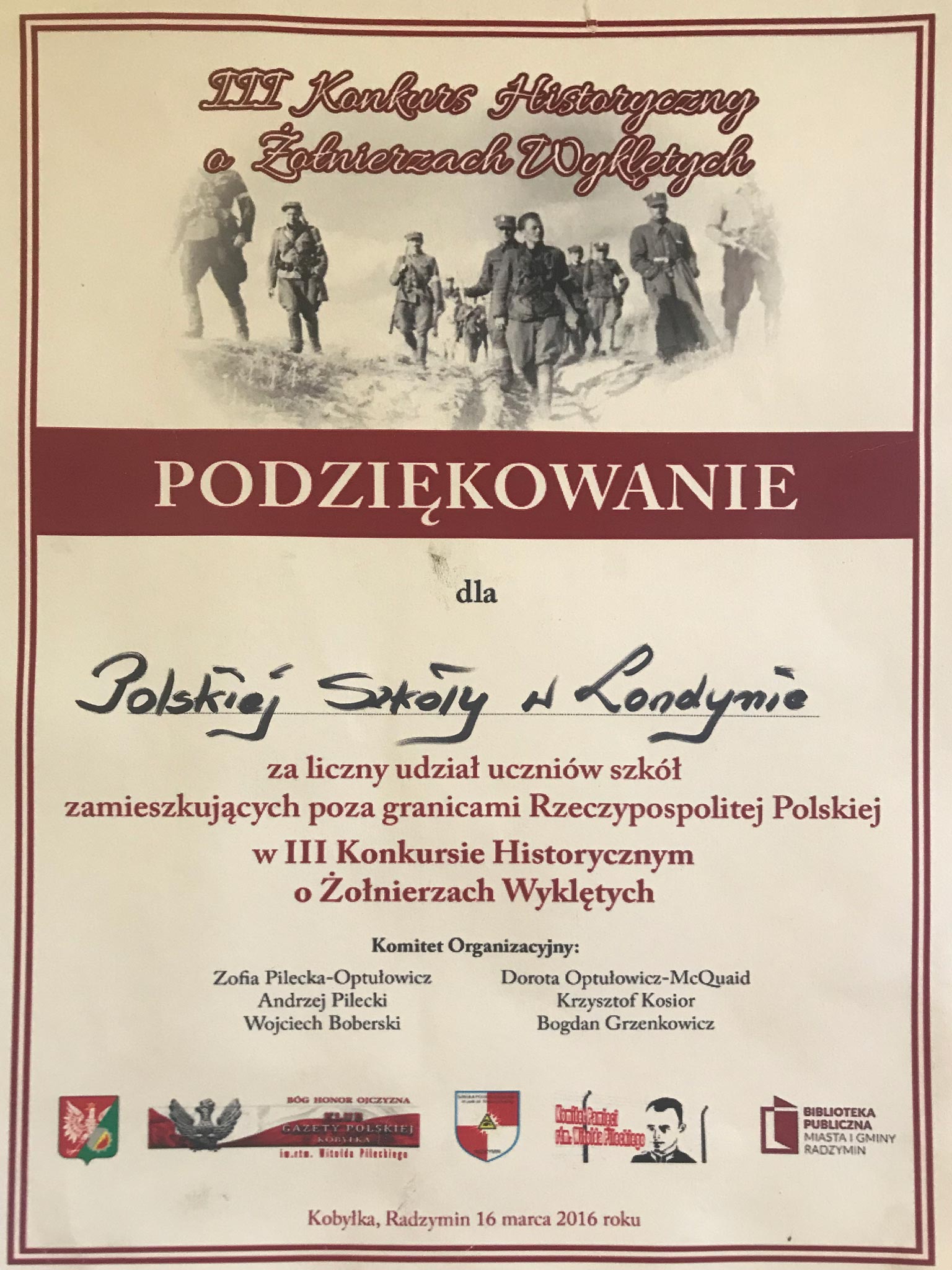 Listy i Odznaczenia IMG 9856 Listy i Odznaczenia