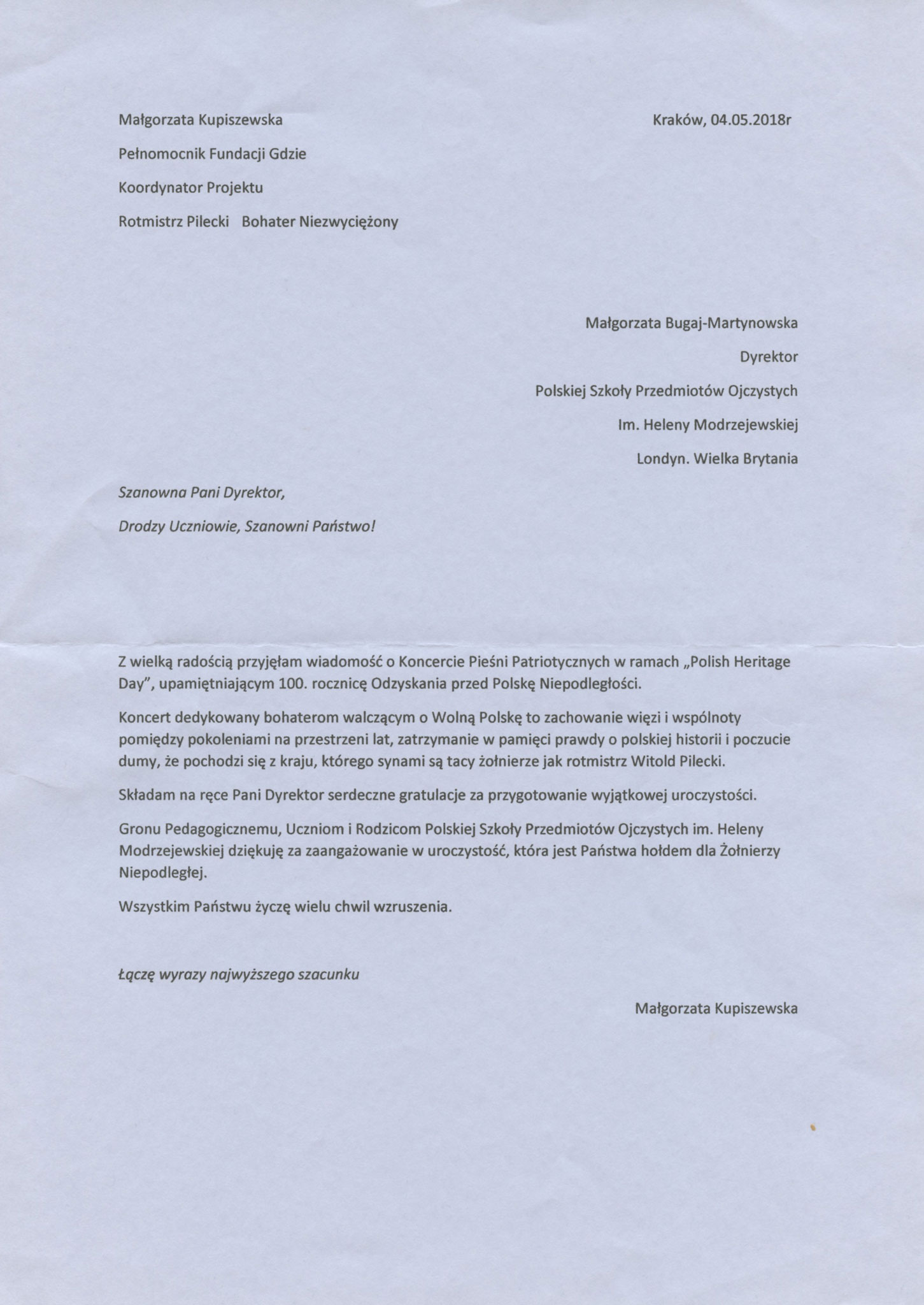 Listy i Odznaczenia Scan 17 Listy i Odznaczenia